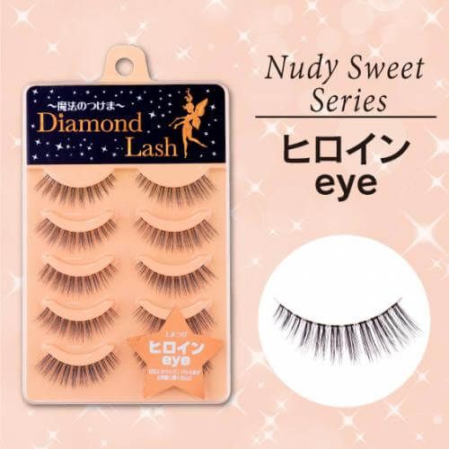 Diamond Lash False Eyelashes Nudy Sweet Series - Japanese Online